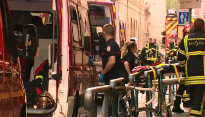 13 ranjenih v eksploziji v Lyonu