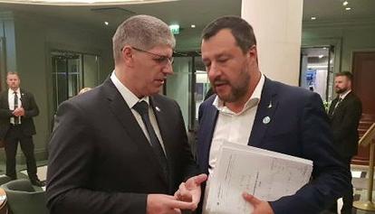 Poklukar in Salvini: "Meja med Italijo in Slovenijo ni problematična!" 