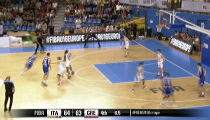 Basket under 16, l'Italia cede alla Francia per 56-73