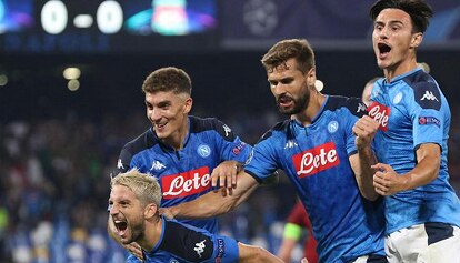 Napoli premagal evropskega prvaka Liverpool