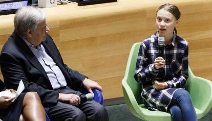 Greta na podnebnem vrhu mladih: "Mladi smo neustavljivi!" 