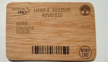 Dal legno di Vaia, la tessera ecologica del Liceo Rosmini di Rovereto