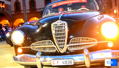 Restaurata la mitica Alfa 1900 Super della Guardia di Finanza in Trieste