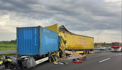 Incidente tra Tir in autostrada A4: muore un camionista 
