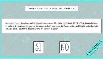 Il 20 e 21 settembre seggi aperti per referendum e amministrative