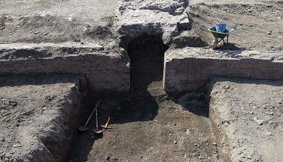 Rinvenuto un anfiteatro romano durante lavori di scavi 