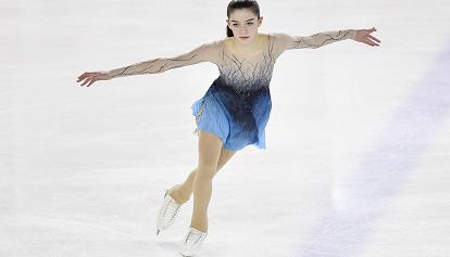 La pattinatrice roveretana Lara Naki Gutmann alle Olimpiadi di Pechino