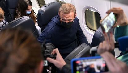 Navalnega so po vrnitvi aretirali na letališču