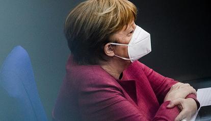 Deutsche Kanzlerin Merkel mit Astrazeneca geimpft