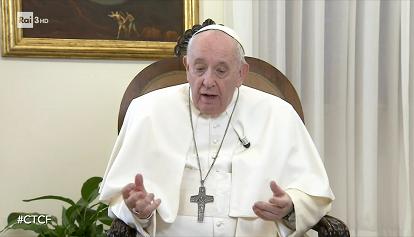 Il Papa da Fazio: "La guerra è un controsenso della creazione"