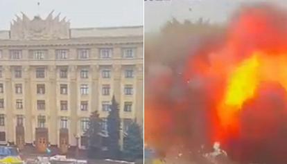 Kharkiv è sotto attacco russo. Kyiv Independent: "Missile sulla sede del governo regionale"