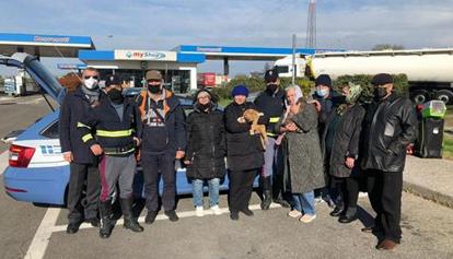 Il viaggio di un gruppo di profughi ucraini sordomuti verso Piacenza