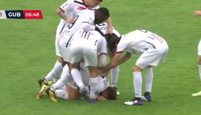 Il Gubbio vince ad Ancona per 2 a 0