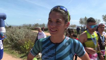Triathlon a Cagliari, vince Elisabetta Curridori