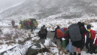 Gruppo scout bloccato dalla neve, 3 ragazze in lieve ipotermia