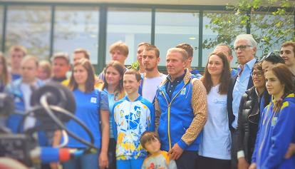 Bubka incontra gli atleti ucraini in Italia, in lacrime: ho il cuore spezzato