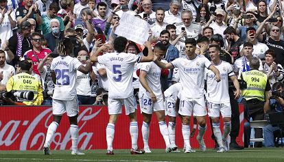 Il Real Madrid vince la Liga e Ancelotti firma un record storico