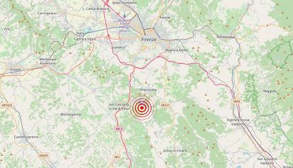 La terra trema ancora: nuova scossa di terremoto avvertita a Firenze
