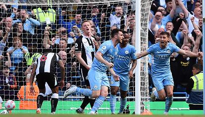 Premier League: manita del City al Newcastle, Guardiola a +3 su Klopp