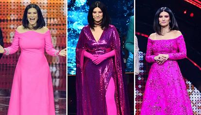 Eurovision Pink power, Laura Pausini in rosa Valentino