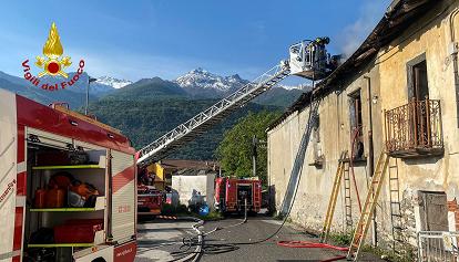 Tre donne salvate da un incendio ad Asti