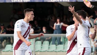 Il Torino espugna il Bentegodi, 1-0 al Verona. Udinese-Spezia 2-3, liguri salvi