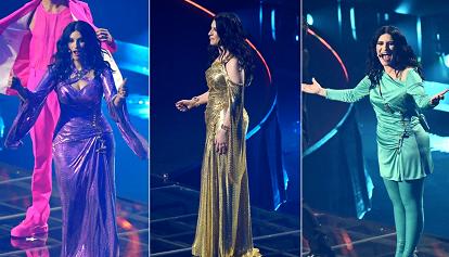 La serata finale dell'Eurovision: tutti i colori di Laura