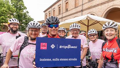 #rispettiamoci dell'ACI al Giro d'Italia per la sicurezza stradale