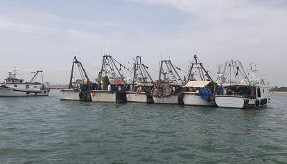 La protesta dei pescatori