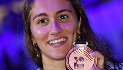 Simona Quadarella conquista il bronzo dell'orgoglio negli 800 stile libero