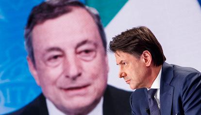 Rinviato a mercoledì l'incontro tra il premier Draghi e Giuseppe Conte