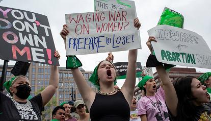 Diritto all'aborto: manifestazione davanti alla Casa Bianca