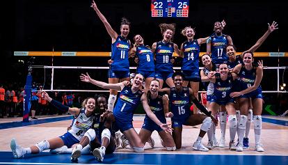 L'Italia conquista la finale della Volleyball Nations League