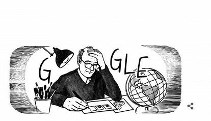 L'omaggio di Google a Quino, il papà di Mafalda che oggi avrebbe 90 anni