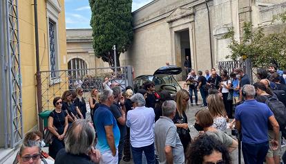 A Bologna i funerali di Alessandra Matteuzzi