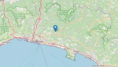 Paura in Liguria, scossa di terremoto con magnitudo 3.5 alle 23.41, l'epicentro a Davagna