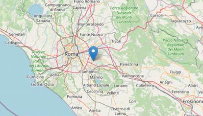 Terremoto a Roma, sequenza sismica nel sud est della capitale: 4 scosse di magnitudo tra 1.9 e 2.1