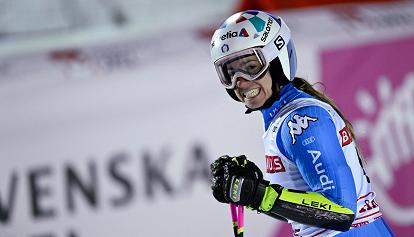 Marta Bassino al via nello slalom gigante di Soelden