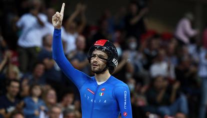 Filippo Ganna da urlo, medaglia d'oro e nuovo record del mondo