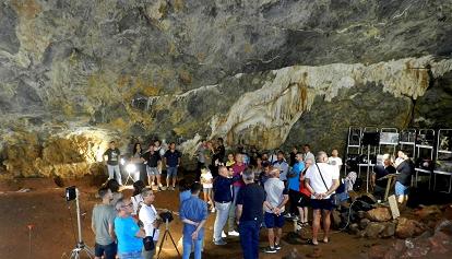 Nuxis, nuovi scavi nella grotta preistorica