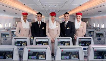 Emirates seleziona personale di bordo a Torino