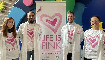 Torna ‘Life is Pink’, la campagna di sensibilizzazione contro i tumori femminili