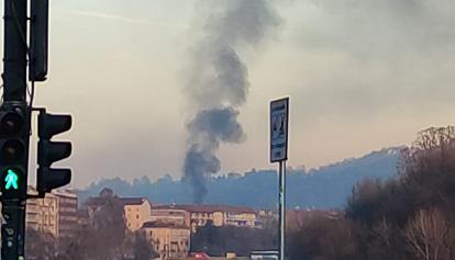 Torino, incendio in una mansarda in corso Belgio