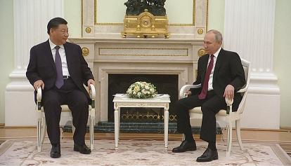 Al Cremlino l'incontro tra Putin e Xi Jinping, sul tavolo il piano di pace cinese