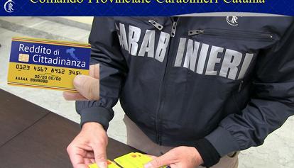 Scovati dai carabinieri di Catania 267 furbetti del Reddito di cittadinanza