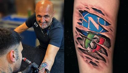 "Gioie indelebili", Luciano Spalletti si tatua lo Scudetto. Lo aveva fatto anche Pioli 