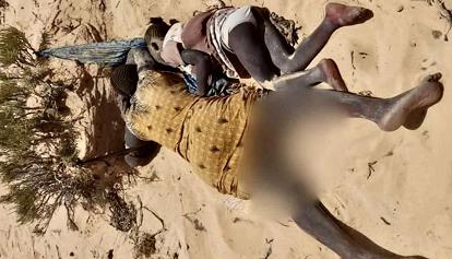 Foto simbolo dall'inferno del deserto libico: i corpi senza vita di una migrante e di sua figlia 