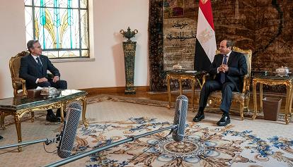 Blinken in Egitto, Al-Sisi: "Reazione di Israele va oltre l'autodifesa: è punizione collettiva"