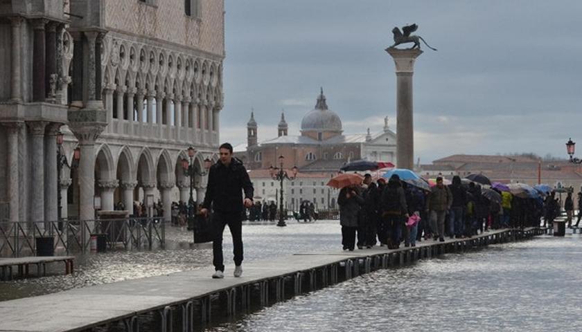 Alta marea a Venezia