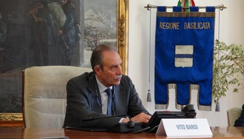 Il Presidente della Regione, Vito Bardi